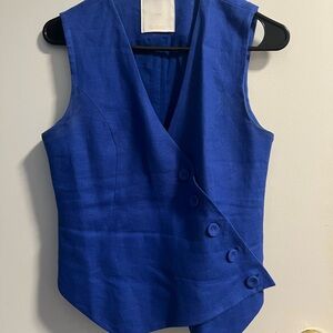 Mango Blue Vest